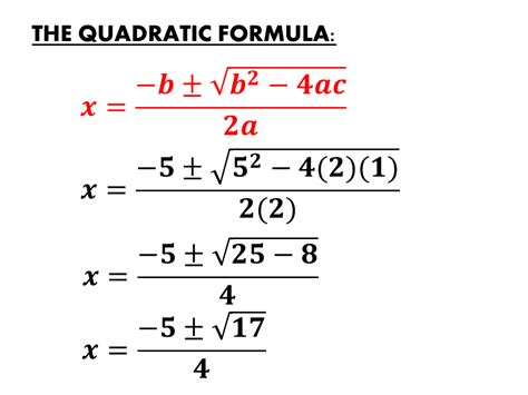 Quadratic Formula Igcse At Mathematics Realm