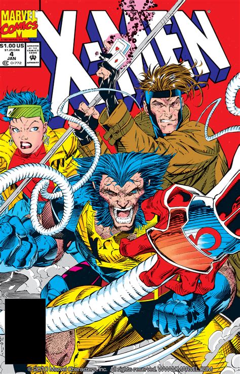 Read Online X Men 1991 Comic Issue 4