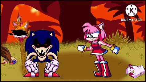 Fnf Sonicexe Vs Amy Rose You Cant Run Legacy Youtube