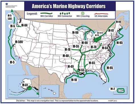 North America Inland Waterways Marine America How To Plan