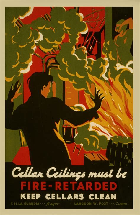 Vintage Fire Warning Poster Free Stock Photo Public Domain Pictures