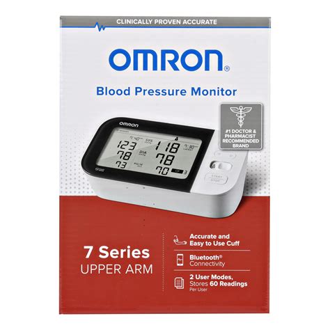 Omron Bp7350 7 Series Wireless Upper Arm Blood Pressure Monitor
