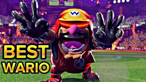 Best Wario Build Right Now Mario Strikers Battle League Meta Youtube