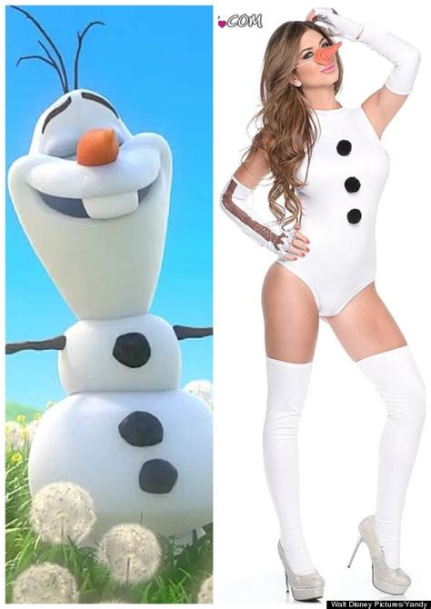 You Can Dress As Sexy Olaf From Frozen For Halloween If