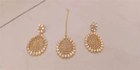 Maxclass Latest Kundan With Pearl Necklace Set For Women At Rs 299 1 Pcs In New Delhi