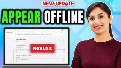 How To Appear Offline On Roblox Full Guide Youtube