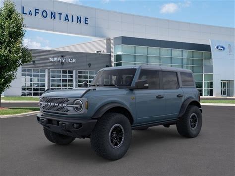 New 2023 Ford Bronco Badlands 4d Sport Utility In Birch Run 23z405