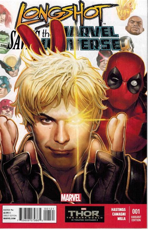 Longshot Saves The Marvel Universe 1 Deadpool Variant 1 Ultimate Comics