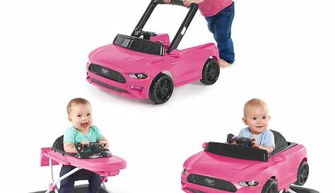Baby NEEDS A Pink Ford Mustang Convertible Walker