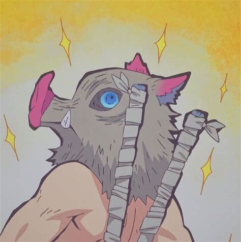 Demon Slayer Drawing Inosuke Provocative Webcast Portrait Gallery