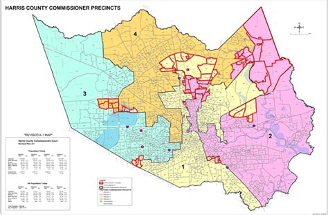 Harris County Texas Voting Precinct Map