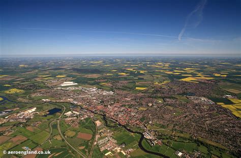 Aeroengland Aerial Photograph Of Newark On Trent Nottinghamshire