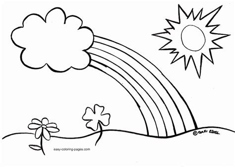 Easy Coloring Pages For Kids Coloring Home