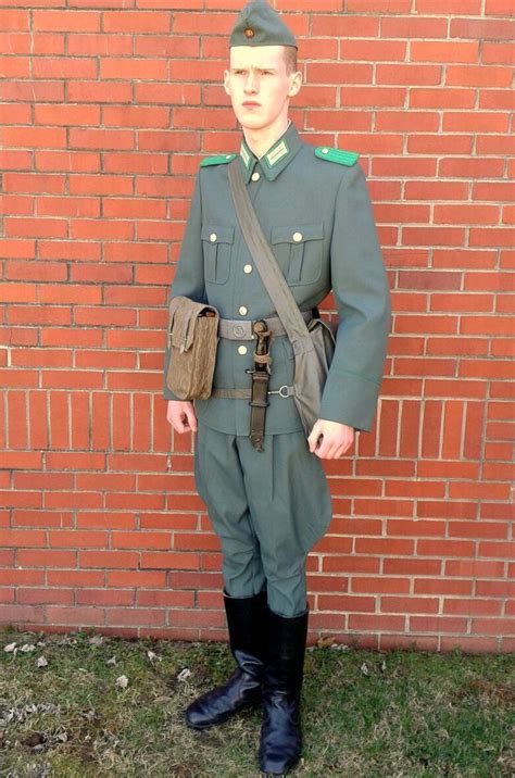 east german barracks police anwärter patrolman sommer feld dienstuniform field service