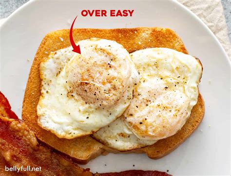 How To Fry An Egg {perfect Fried Eggs 5 Ways } Belly Full