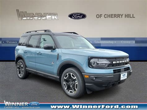 New 2023 Ford Bronco Sport Outer Banks™ Sport Utility In Cherry Hill