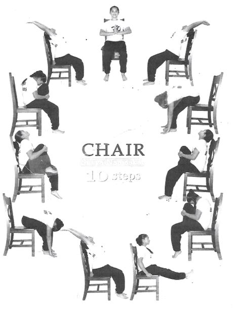 Printable Chair Yoga Poses Pdf Free Printable