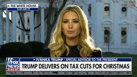 Ivanka Trump Flubs Tax Bill Pitch On Fox News