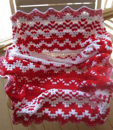 12 Free Crochet Christmas Blanket Afghan And Throw Patterns Crafting