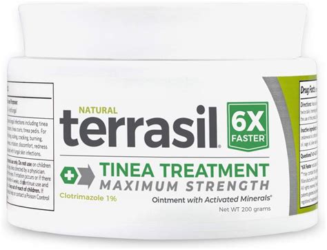 Terrasil Tinea Max 200gm Jar 6x Faster Relief Natural