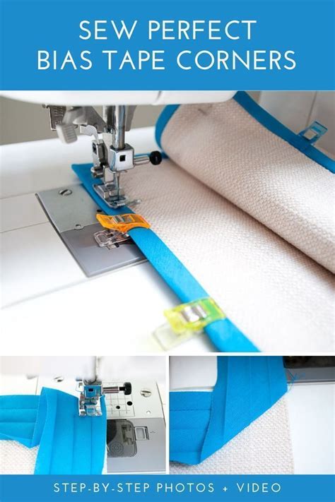 The Best Way To Sew Bias Tape With Mitered Corners Photos Plus A Video