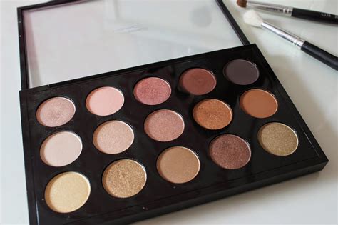 Mac Eye Shadow X15 Warm Neutral Palette Review And Swatches British Beauty Addict
