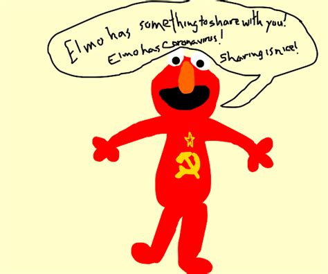 Elmo Has The Coronavirus Drawception