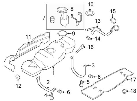 Ford F-150 Fuel Tank Sending Unit. Liter, Extended, Level ...