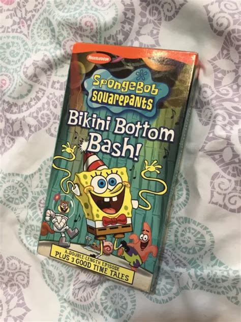 Spongebob Squarepants Bikini Bottom Bash Vhs Lori Alan Rodger