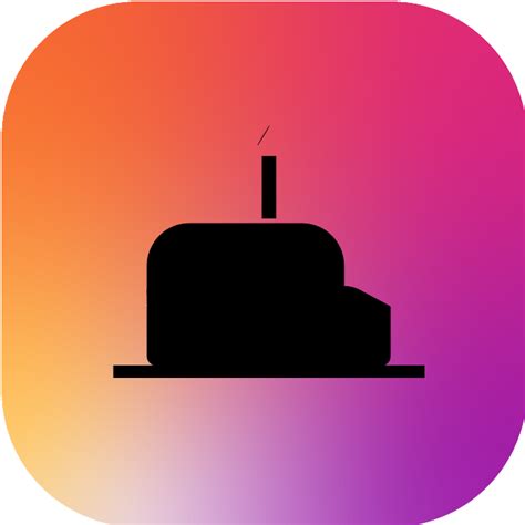 Instagram Birthday Vector Icon Free Download Svg And Png