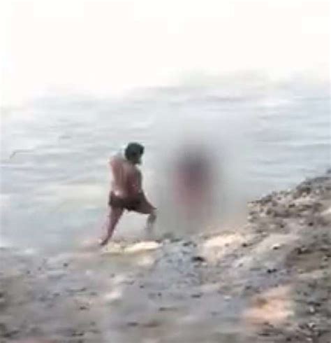 Indian Men Film Themselves Raping A Woman In River Ganges Daily Mail