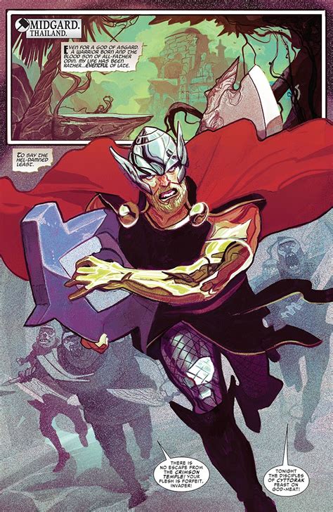 Weird Science Dc Comics Thor 1 Review Marvel Monday