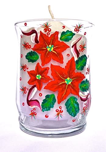 Poinsettia Candle Holders Christmas Wikii