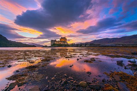 Eilean Donan Castle Sunset Photos Scotland Mark Gray Fine Art