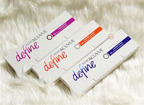 1 Day Acuvue Define Vivid Style Natural Shine Accent Style Review