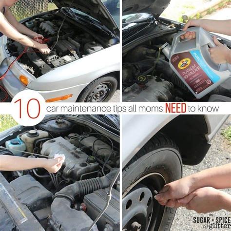 10 Car Maintenance Tips And Skills All Moms Need To Know ⋆ Sugar Spice