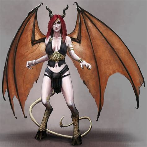 Https Deviantart Com Seraph Art Succubus Fantasy Monster Creature Concept