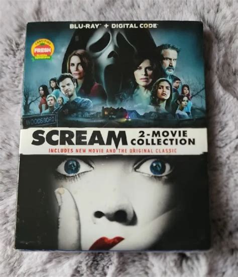 New Scream 2 Movie Collection Blu Ray 2022 Sealed Fast Free