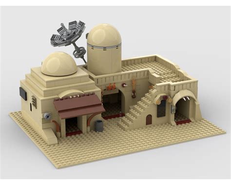Lego Moc 45639 Tatooine Double Building Slums Tat02 Star Wars