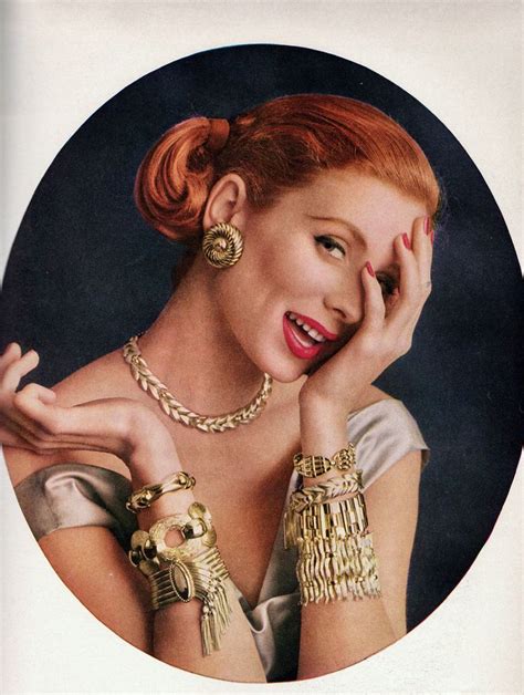 Monet 1956 Jewellery Advertising Jewelry Ads Vintage Monet