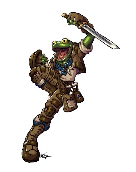 Frogman Bard By Will E H On Deviantart Character Art Character