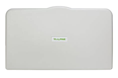 Alpine Industries Wall Mounted Baby Changing Station Horizontal Fold