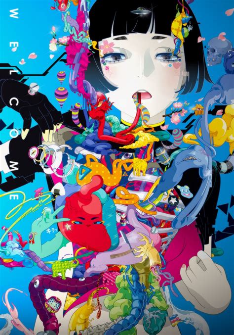 Hiroyuki Mitsume Takahashi 01 On Behance Japanese Pop Art Pop Art Art
