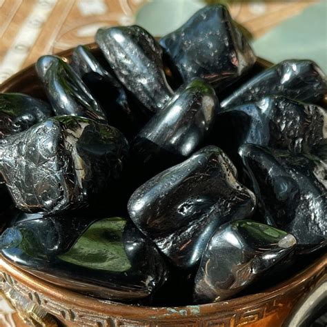 Sage Goddess Tumbled Manganese For Healing And Grounded Connection