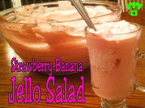 Strawberry Banana Jello Salad Recipe