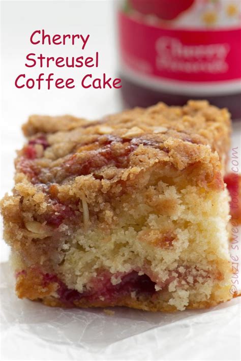 Cherry Coffee Cake Recipe Coffee Cake Recipes Easy Dessert Recipes