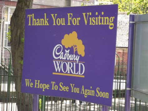 Cadbury World - sign - Thank you for Visiting | Flickr - Photo Sharing!