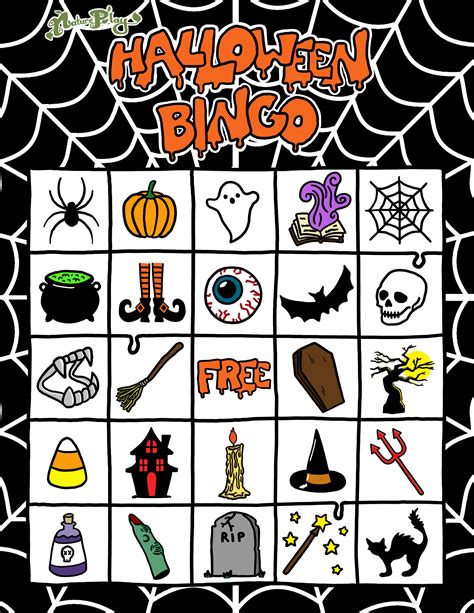Halloween Printable Bingo Cards Print And Play In Minutes For A