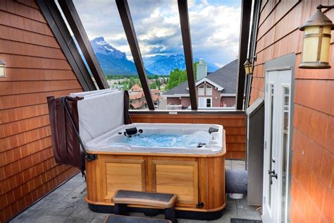 Best Canmore Hotel With Private Hot Tub