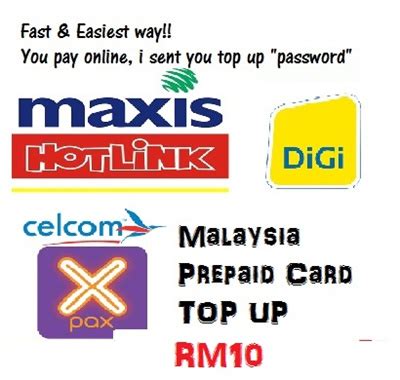 You cannot top up postpaid accounts, data sims, and deactivated numbers. Qoo10 - Malaysia Digi Maxis : Top-Up & Gift Card